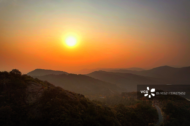 《平山夕阳红》图片素材