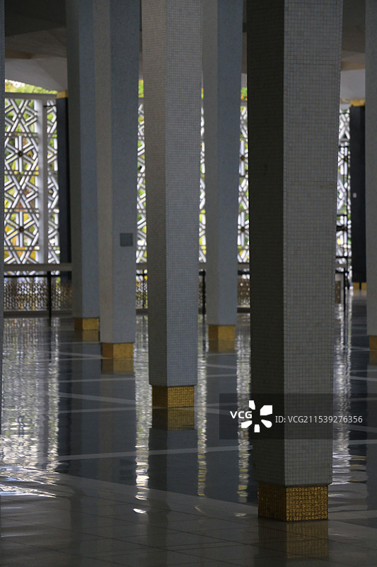 马来西亚记忆-吉隆坡 国家清真寺印象图片素材