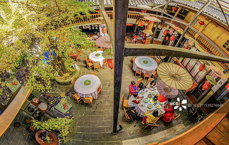 农家小院图片素材