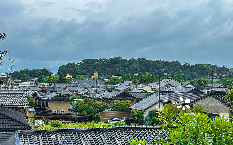 日本 京都 街景和民居图片素材