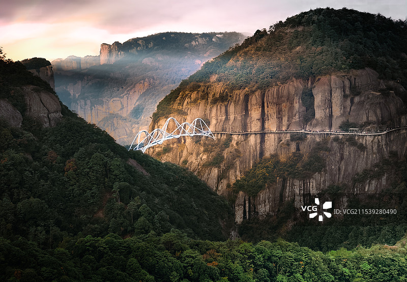 神仙居-如意桥图片素材