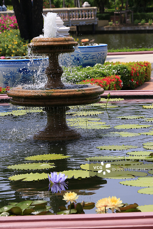 泰国印象-北榄府暹罗古城七十二府图片素材