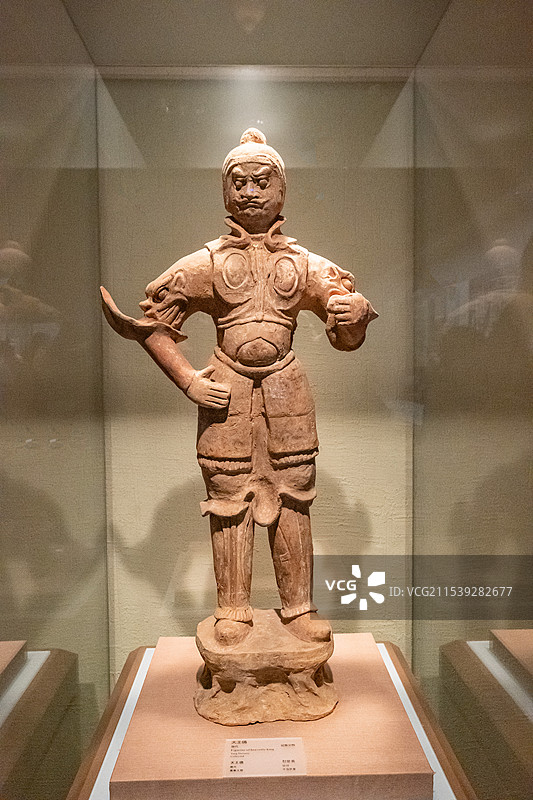 唐代天王俑图片素材