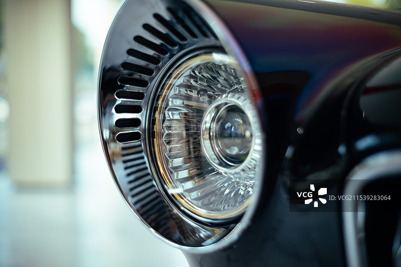 红旗 老爷车局部 名车图片素材