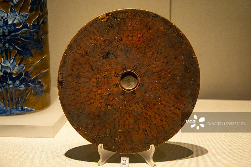 清代罗盘图片素材