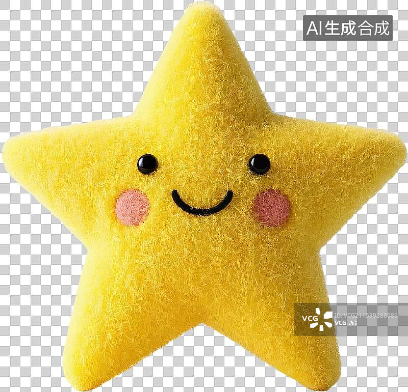 【AI数字艺术】3d可爱星星图片素材