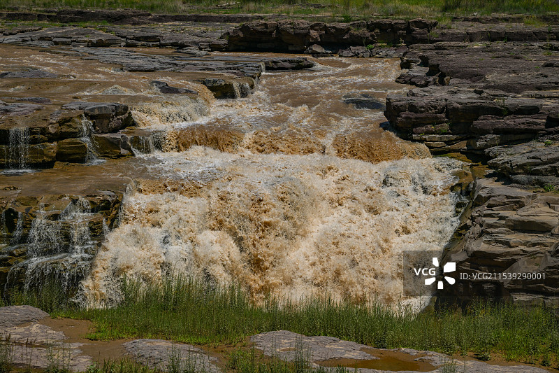 陕西省延安市宜川县壶口镇黄河壶口瀑布旅游区各种图片图片素材