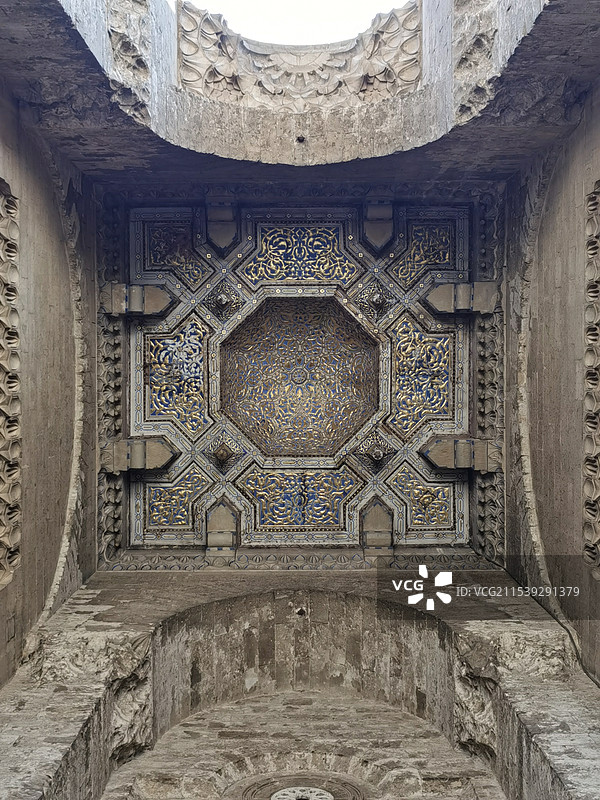 埃及开罗古城的伊斯兰建筑图片素材