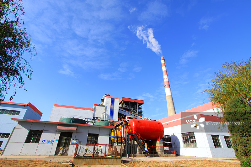 河北滦南万浦热电有限公司厂区风光图片素材