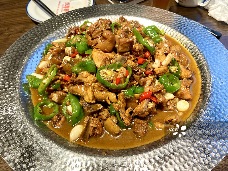 新疆大盘鸡图片素材