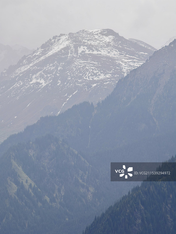 新疆天山天池旅游景区图片素材