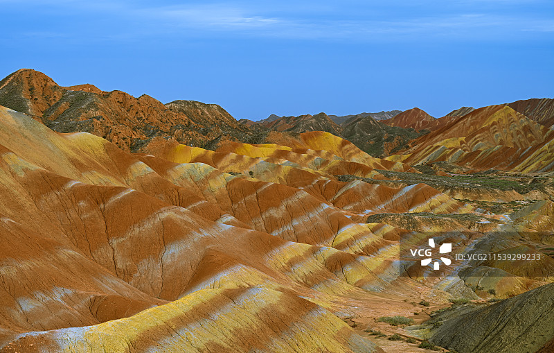 甘肃张掖七彩丹霞图片素材