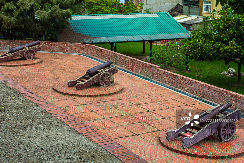 安平古堡  郑成功抗击外敌图片素材