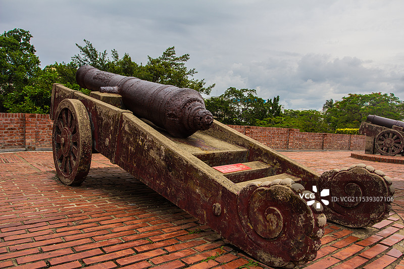 安平古堡  郑成功抗击外敌图片素材