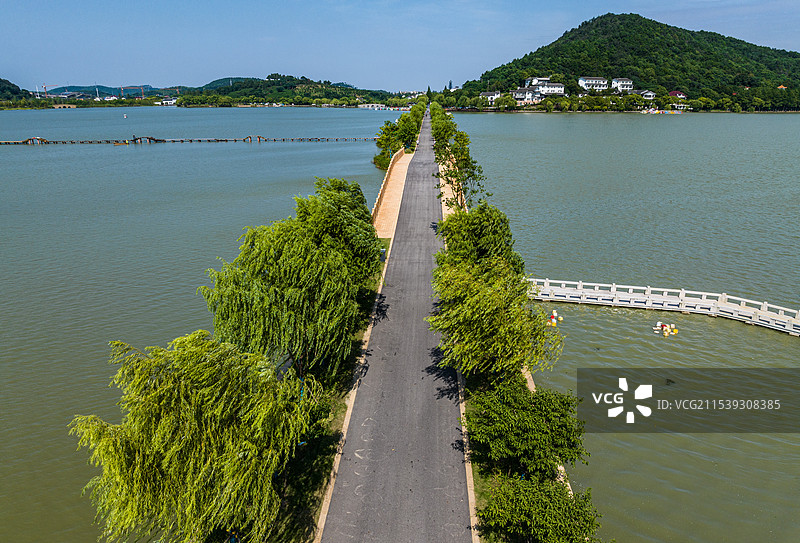 嘉兴海盐县南北湖图片素材