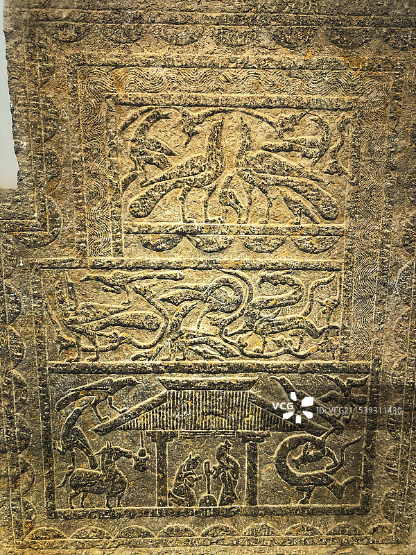 徐州汉画像石艺术馆馆藏汉画像石图片素材