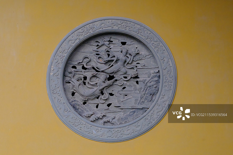 杭州净慈寺建筑图形图片素材