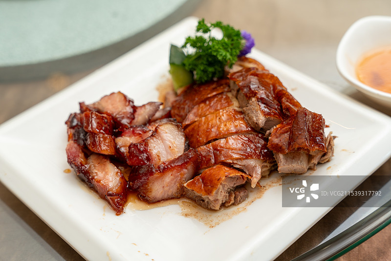 深井烧鹅叉烧图片素材