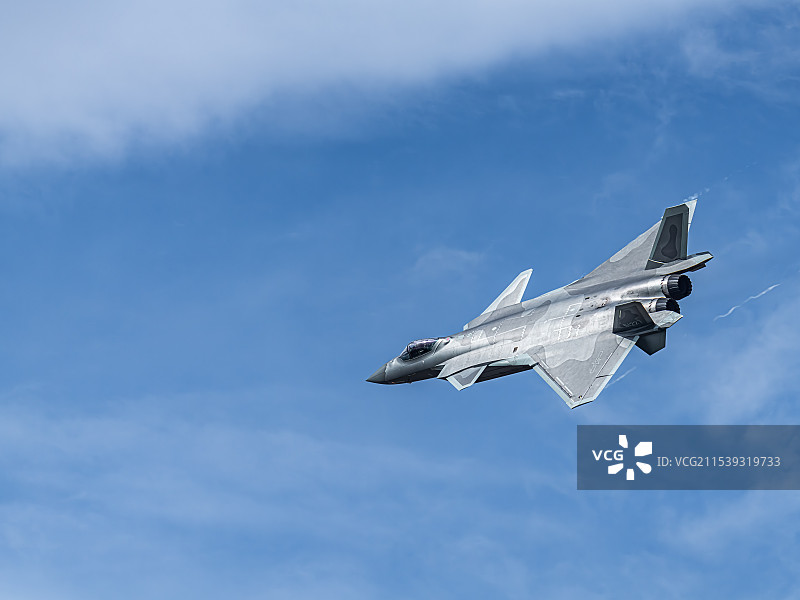 第十五届中国航展歼20战斗机图片素材