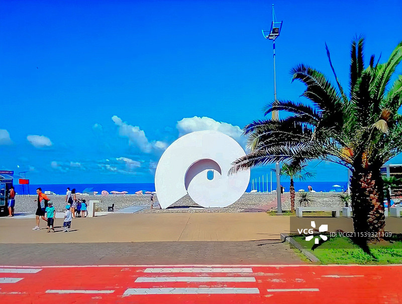 巴统海边风景（2018年）图片素材