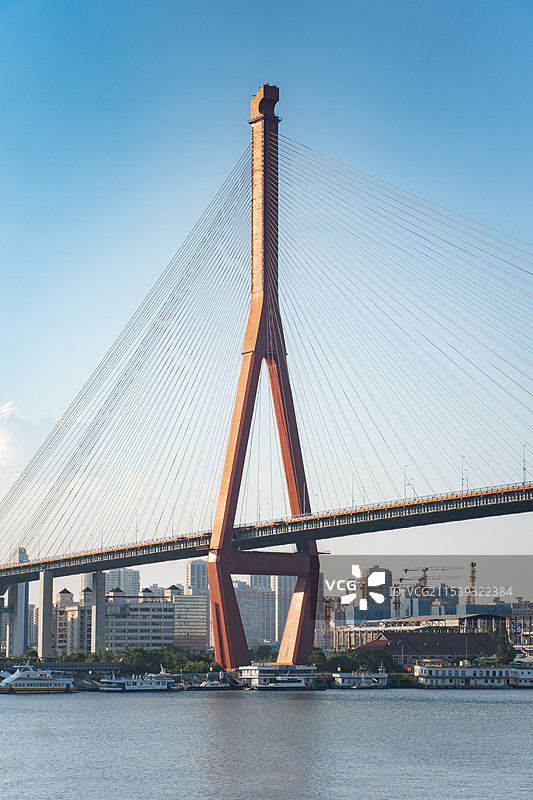 上海杨浦大桥图片素材