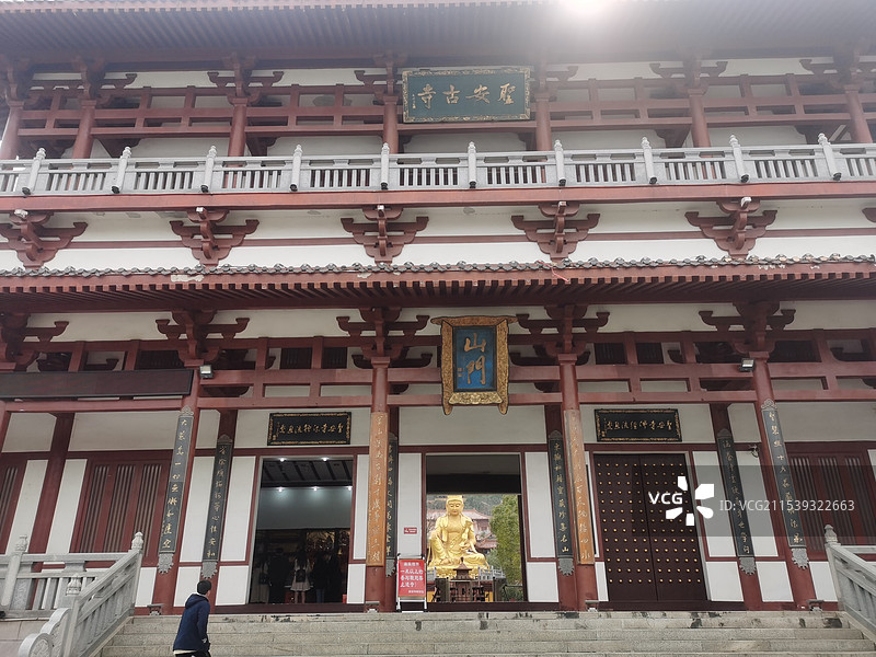 湖南岳阳 圣安古寺图片素材