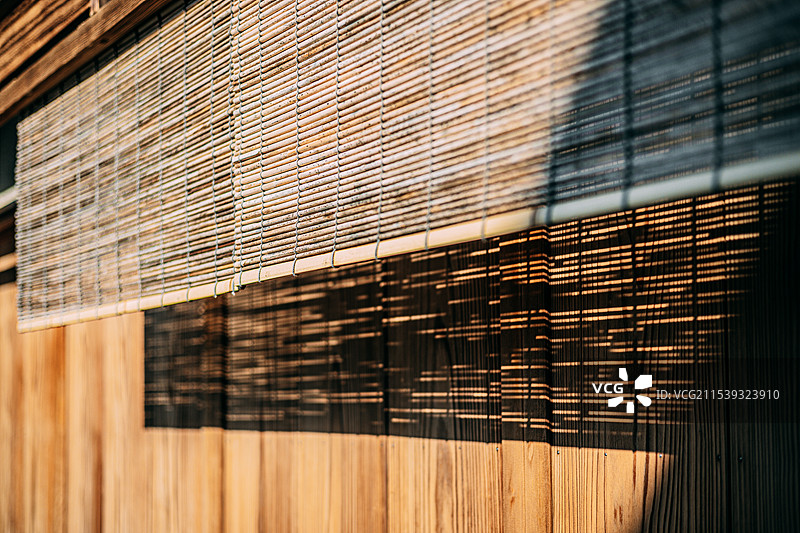 木质窗帘图片素材