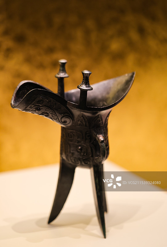 西宫爵西周早期随州叶家山出土小国巨制西周早期噩侯四器清华大学艺术博物馆图片素材