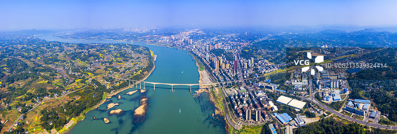 《四川泸州长江大桥》图片素材