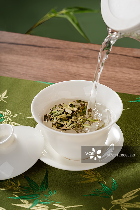 茶叶 泡茶图片素材