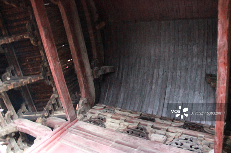 宁波保国寺木构古建筑图片素材