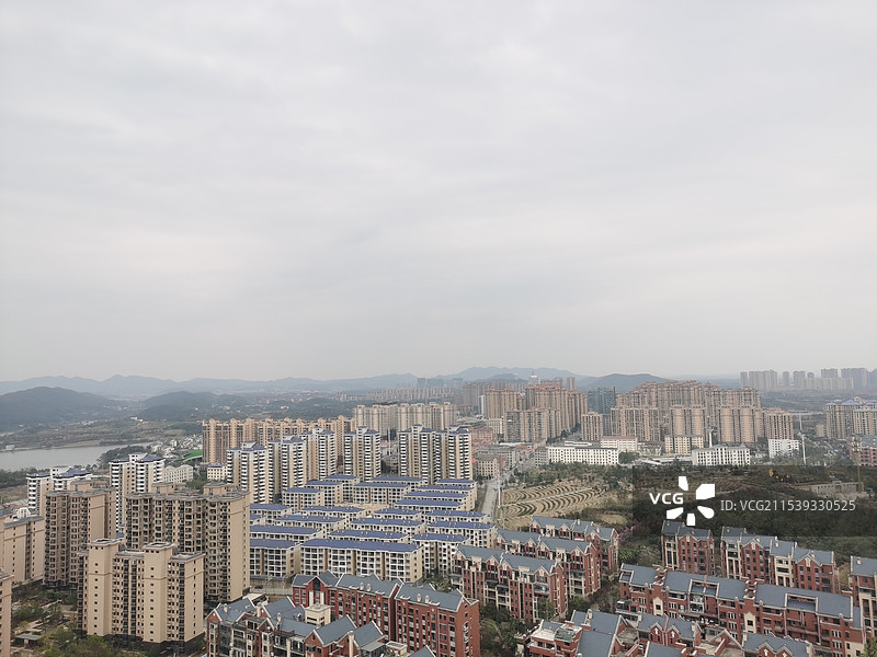 湖南岳阳 岳阳塔 圣安古寺 遥望南湖 洞庭湖图片素材