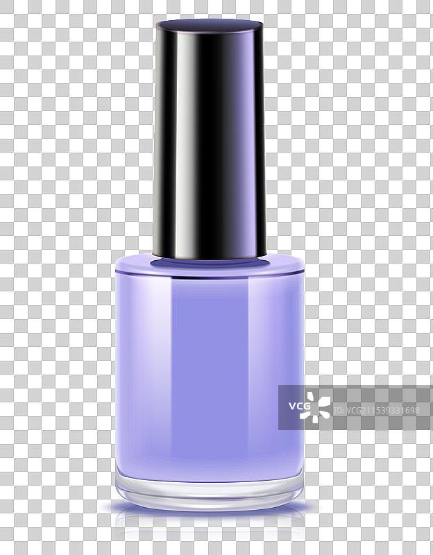紫色指甲油图片素材
