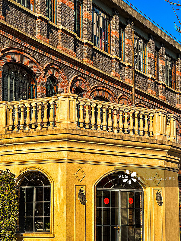 张爱玲故居 麦根路 花园别墅 老洋房 优秀历史建筑图片素材