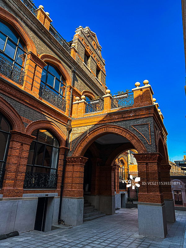 张爱玲故居 麦根路 花园别墅 老洋房 优秀历史建筑图片素材