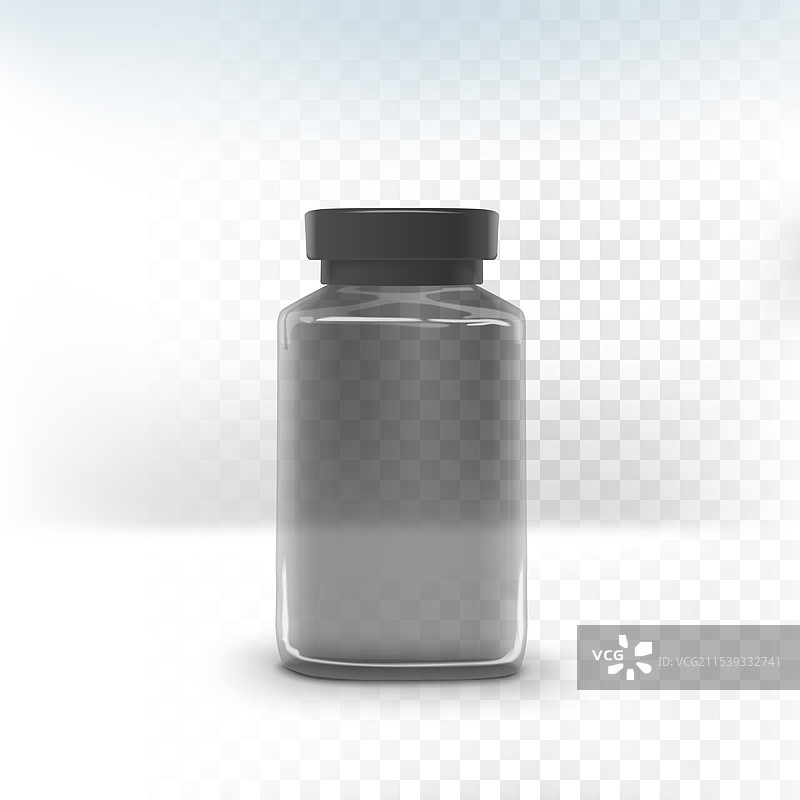 空玻璃罐图片素材