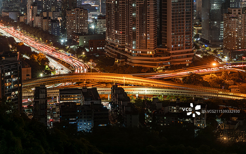 蜿蜒的立交图片素材