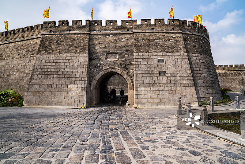 安徽寿县古城东门图片素材