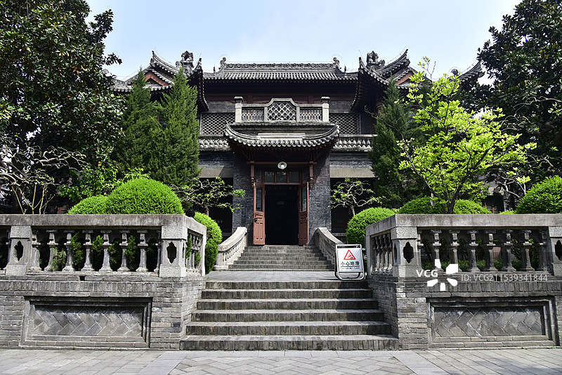 陕西西安事变旧址止园别墅杨虎城将军纪念馆图片素材