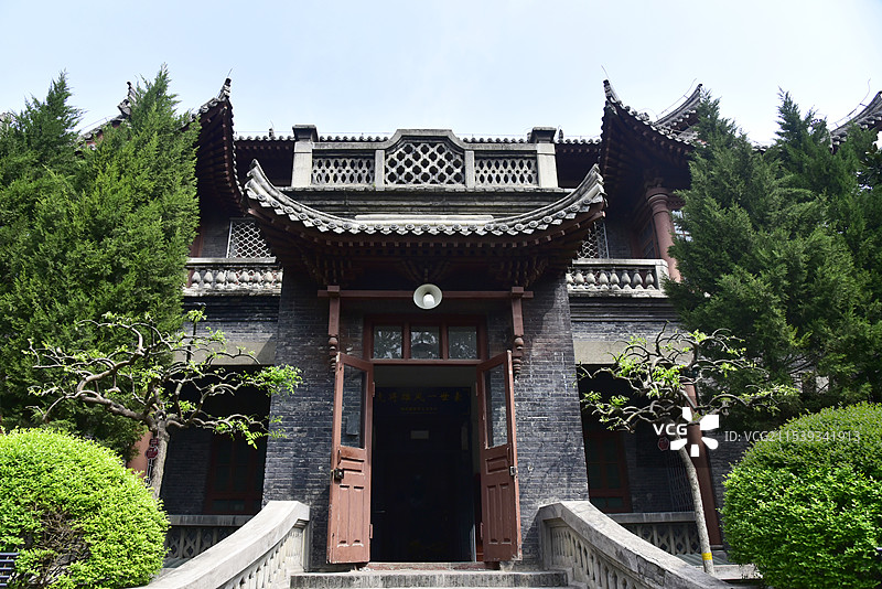 陕西西安事变旧址止园别墅杨虎城将军纪念馆图片素材