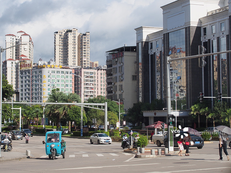 和平县小镇风光图片素材
