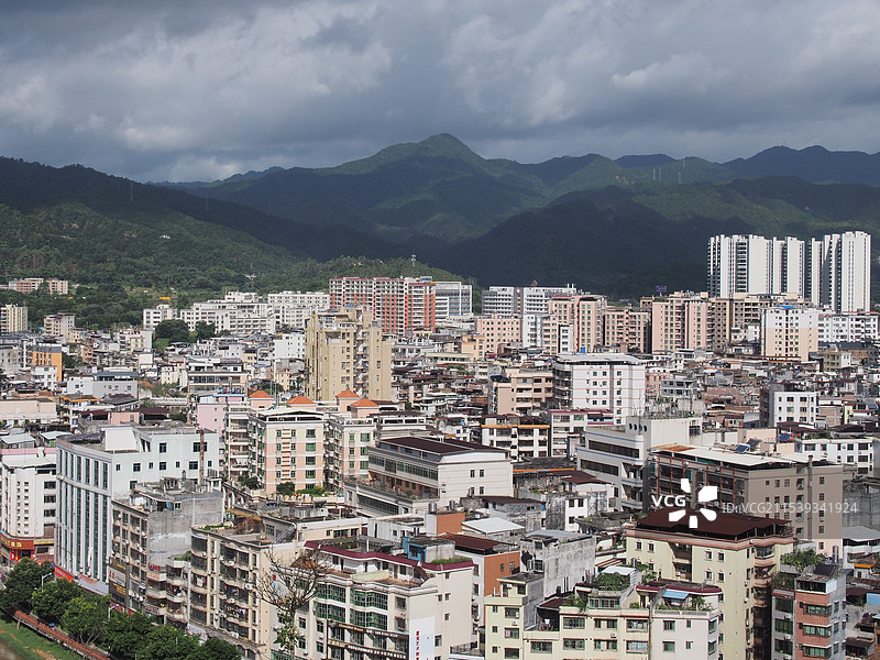 和平县小镇风光图片素材
