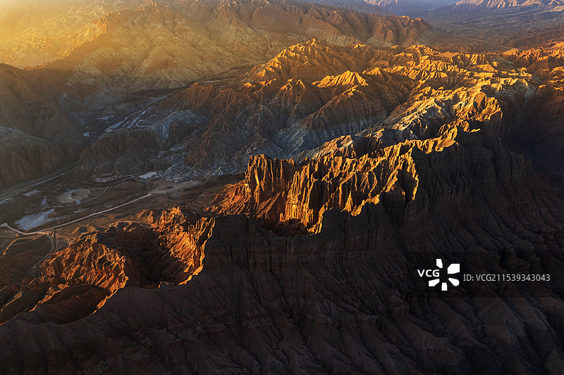 贵德阿什贡丹霞图片素材