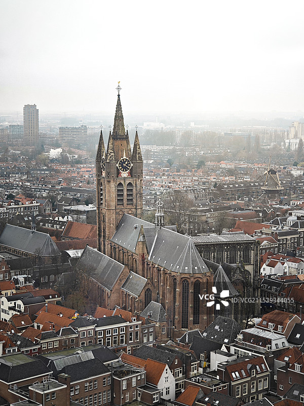 荷兰代尔夫特街景图片素材