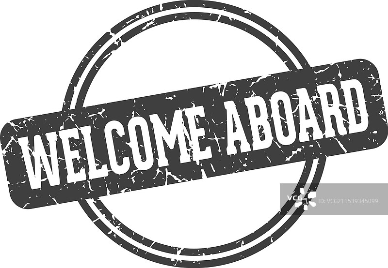 欢迎登船印章图片素材