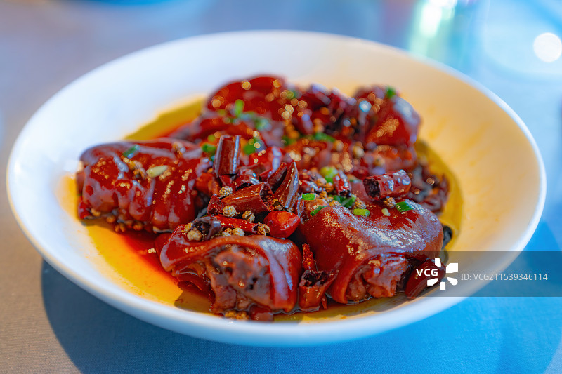 川味香辣猪蹄图片素材