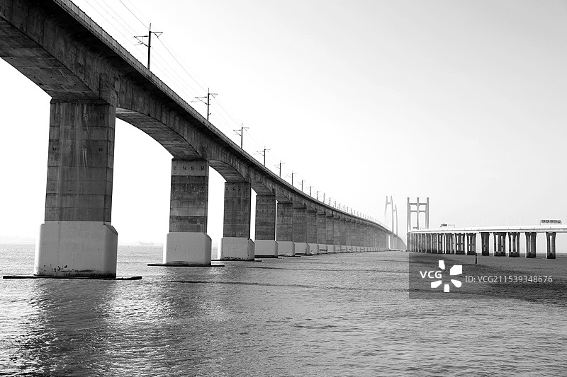 福建，泉州湾跨海大桥图片素材