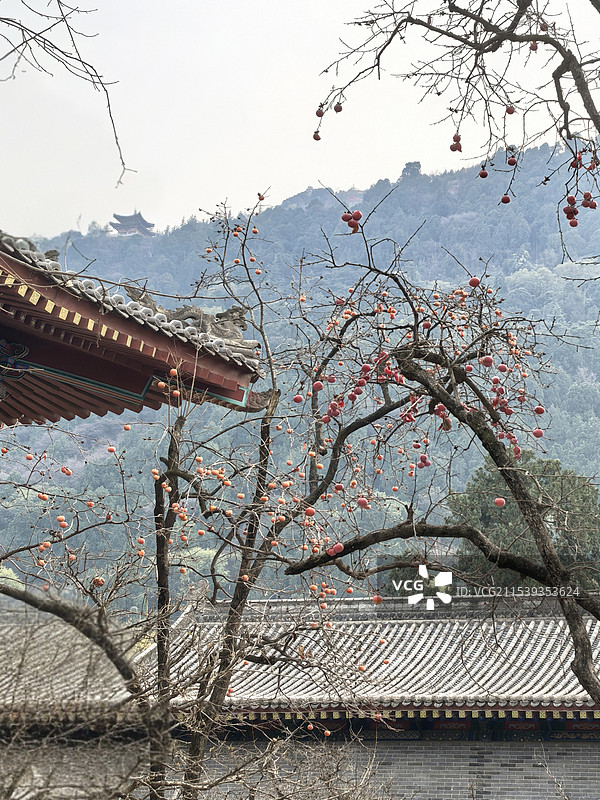 华清宫一隅图片素材