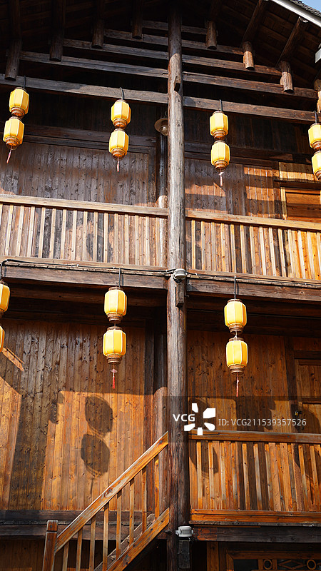 广西南宁广西民族村图片素材