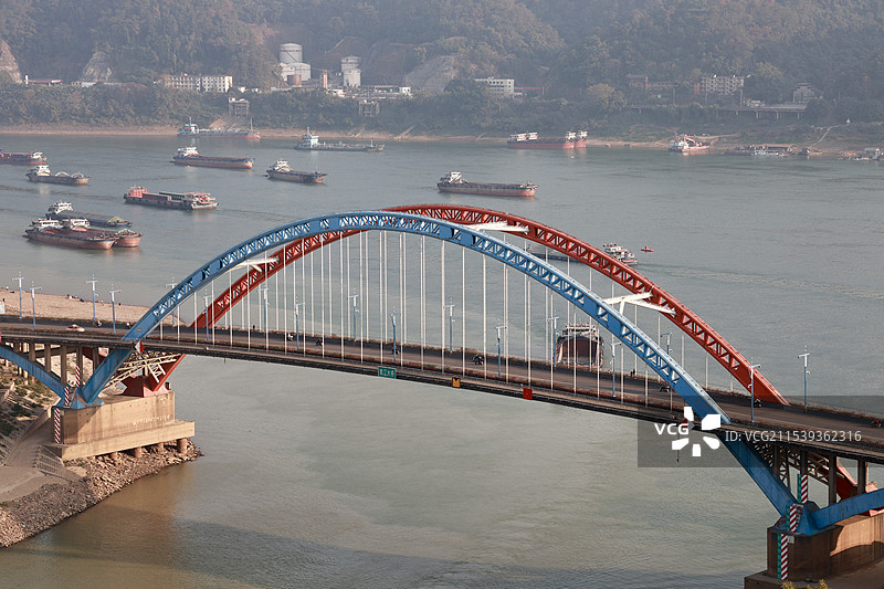 梧州鸳江大桥图片素材